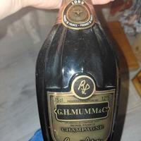 bottiglia  champagne mumm 1982