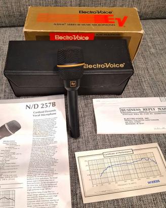 ELECTROVOICE ND 257B Microfono VINTAGE U.S.A. 1991