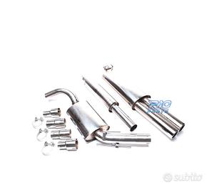 IMPIANTO DI SCARICO PER VOLKSWAGEN VW GOLF MK2 83-
