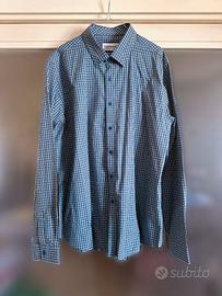 Camicia "Topman" nei toni dell'azzurro e verde XL