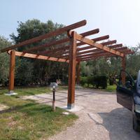 verande pergole case in legno