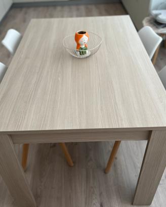 Tavolo da Pranzo / Cucina Allungabile Legno Chiaro