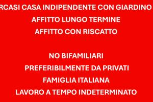 Casa indipendente con giardino