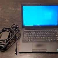 Notebook ultrabook Dell 7280 i5 8gb 256gb batteria