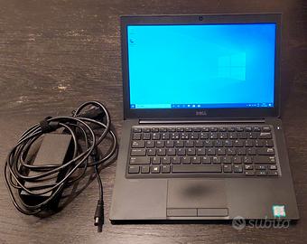 Notebook ultrabook Dell 7280 i5 8gb 256gb batteria