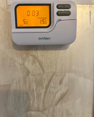 Cronotermostato AVIDSEN 103953 bianco
