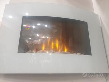 stufa  elettrica ad aria calda a muro