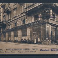 Cartolina Caffè Bottiglieria Birreria Fontana (MI)