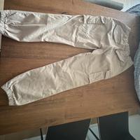 Pantalone beige suit benedict M con accessorio