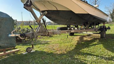 Carrello Porta Barca Ellebi 600 kg