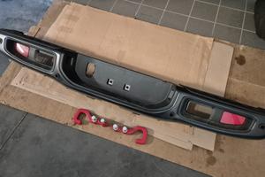 Paraurti posteriore jeep gladiator acciaio 