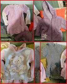 abbigliamento neonato 24 mesi. lotto di Nr 47  ind