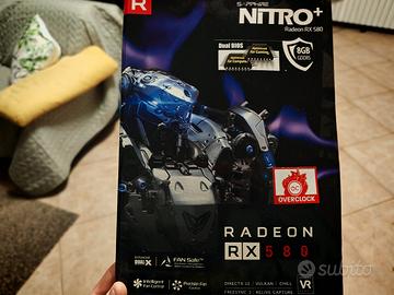 scheda video Radeon Rx580 rx 580 8gb