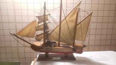 Modellino in legno Goletta secolo XIX