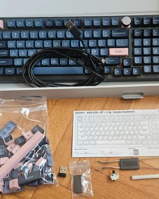 Tastiera RGB Wireless+Cavo SkyLoong GK980+