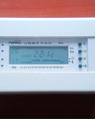 Termostato Perry C001 digitale programmabile