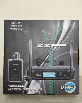 ZZIPP TXZZ112 - Radiomicrofono Archetto / Lavalier