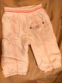 Pantaloncino bimba foderato età 6 mesi