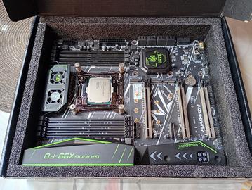 Motherboard Huananzhi X99-F8 + cpu Xeon E5-2696 v3