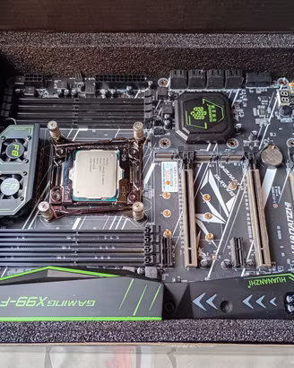 Motherboard Huananzhi X99-F8 + cpu Xeon E5-2696 v3
