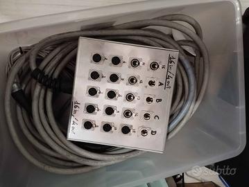 ciabatta syage box 16 canali  e 4 aux neutrik
