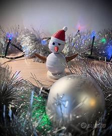 ⛄ Pupazzo di neve in quilling – Artigianale ⛄