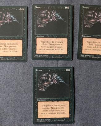 Magic the Gathering MTG 4x Terrore FBB