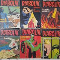 Diabolik anno XII I Lotto di 6 fumetti 