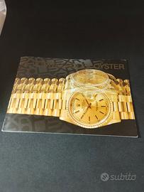 Libretto booklet Oyster originale