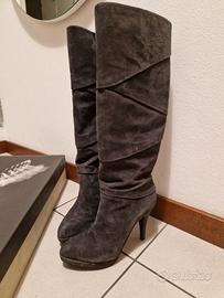 Stivali donna Geox scamosciati