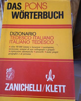 Dizionario bilingue di tedesco  Zanichelli - 1988