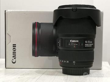 Canon 16-35 f 4 L IS con scatola