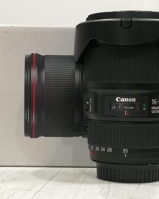 Canon 16-35 f 4 L IS con scatola