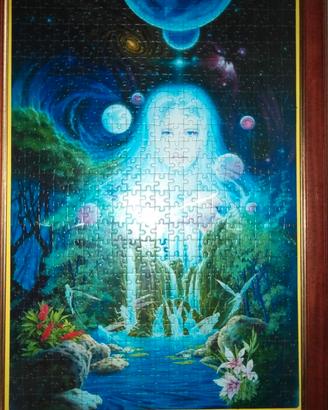 Quadro "Al chiaro di luna" - composizione puzzle