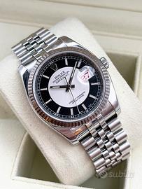 Rolex Datejust 36 Tuxedo, Full set, si Permute