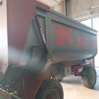 RIMORCHIO AGRICOLO RIBALTABILE  A DUE ASSI