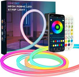 Striscia LED RGB al Neon con Effetto Arcobaleno,