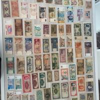 170 banconote mondiali + album