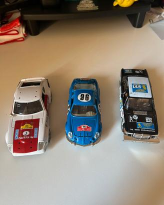 Lotto Burago Datsun - Alpine Renalt -Mebetoys