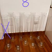 Vasi fiori conici matrimonio