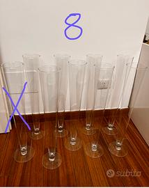 Vasi fiori conici matrimonio