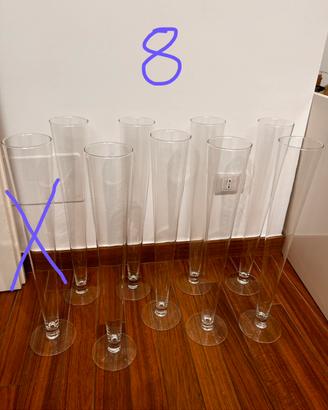 Vasi fiori conici matrimonio