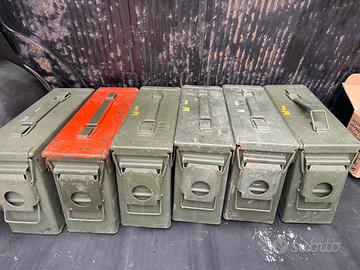 Cassette munizioni esercito italiano