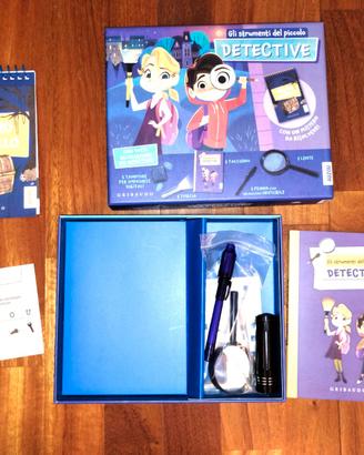 gioco in scat. GLI STRUMENTI DEL PICCOLO DETECTIVE