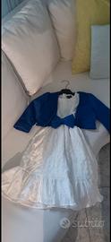 Abito damigella o per comunione 9-10 anni