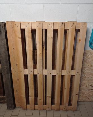 2 bancali 80 x 120 cm + 1 epal