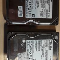 2 Hard disk 3,5 " da 500 GB SATA