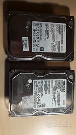 2 Hard disk 3,5 " da 500 GB SATA