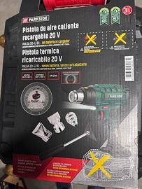 Parkside pistola termica a batteria 20 volt