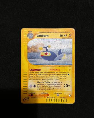 Lanturn H15/H32 Aquapolis Holo Rare ENG GD